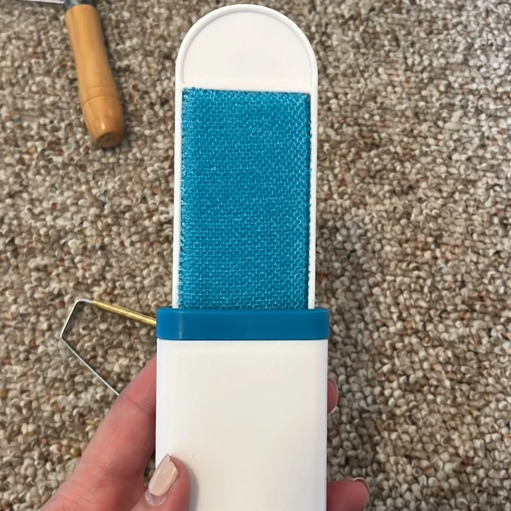 Pet Hair Collector with Brush Cleaner